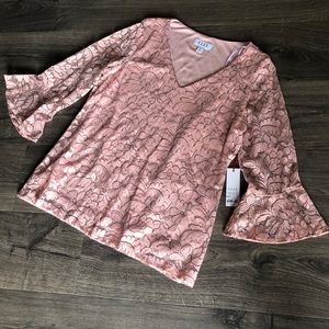 NWT Pink Lace Elle Top- Medium